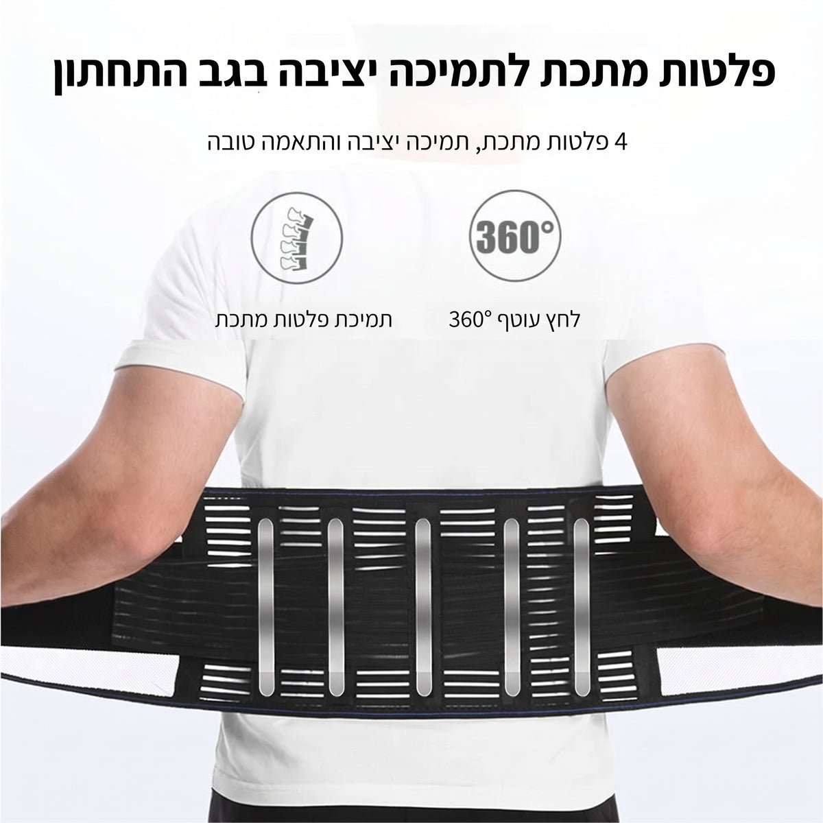 חגורת תמיכה לגב תחתון SUPPORTA