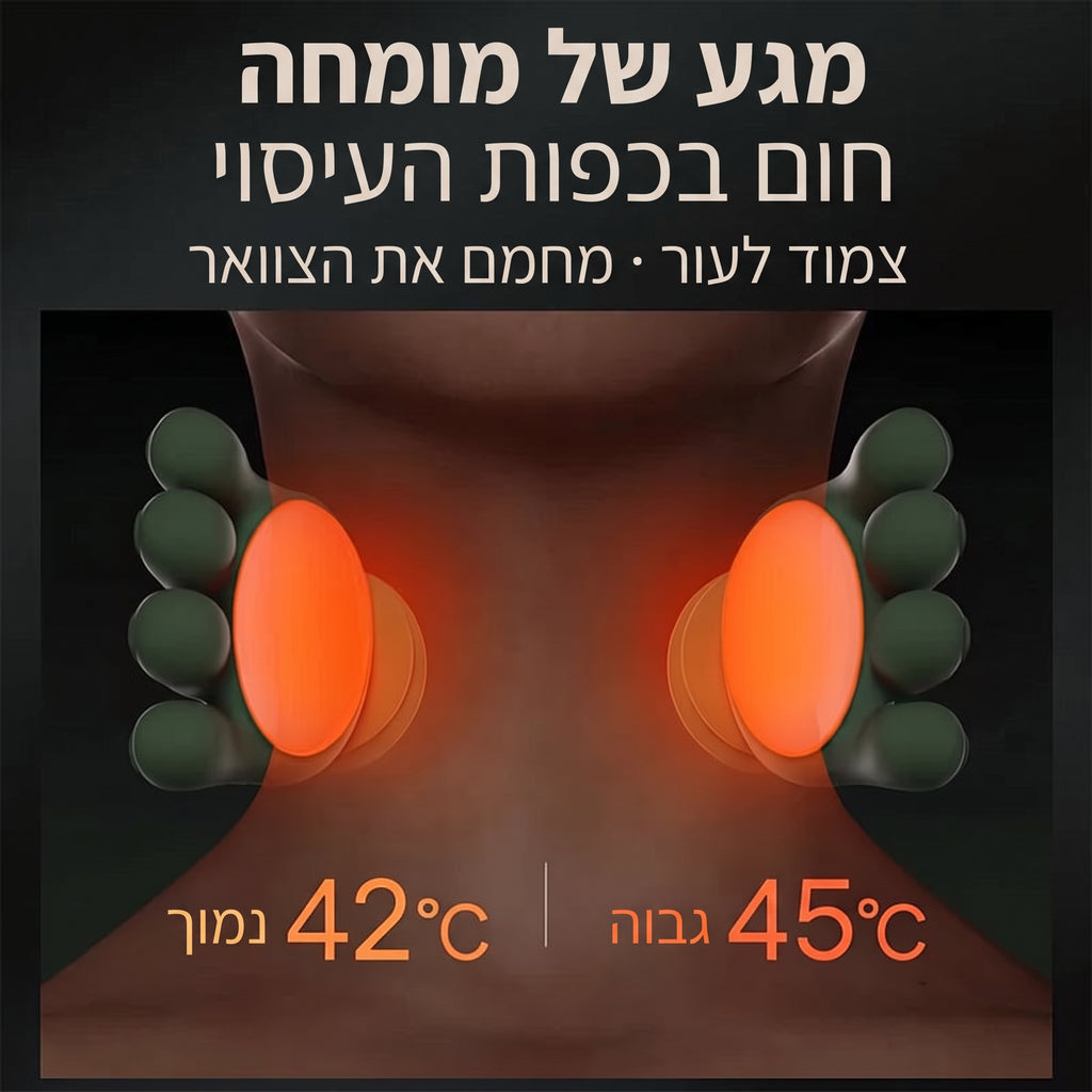 מעסה צוואר נטען SUPPORTA