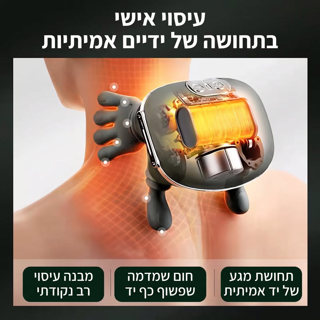 מעסה צוואר נטען SUPPORTA